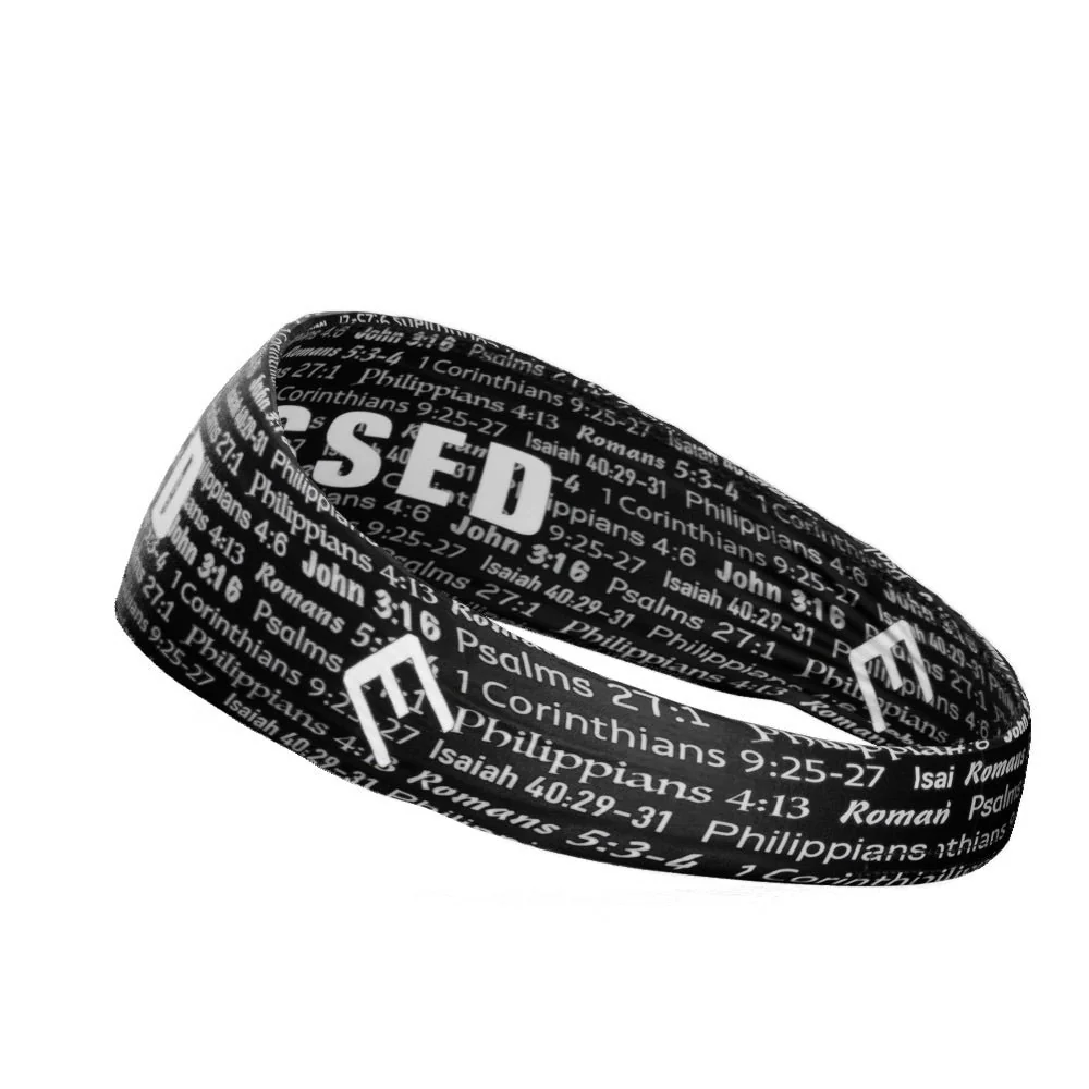Black BLESSED Headband - Image 4